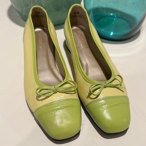 Davos Gomma/Bob Baker Key Lime Ballet Flats